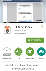 FPSP e-index