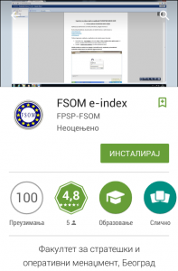FSOM e-index