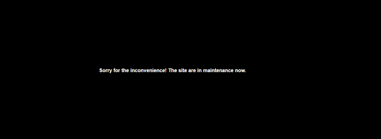 maintenance