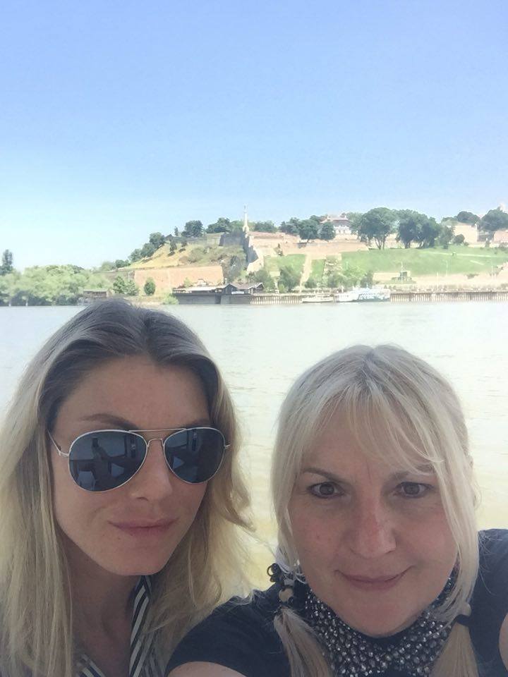 Angela Lindvall i Vesna de Vinča