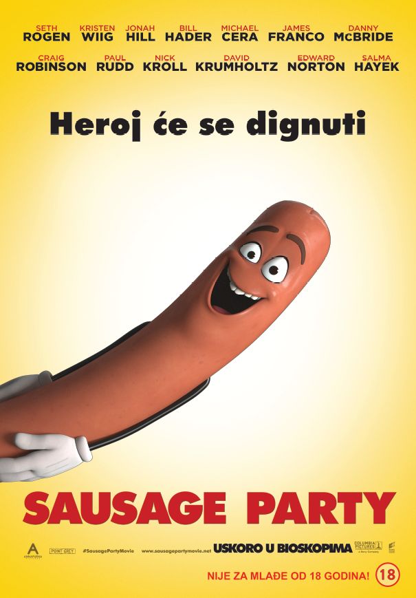 Sausage Party - srb plakat